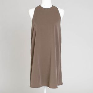 Tobi Olive Green Halter Dress